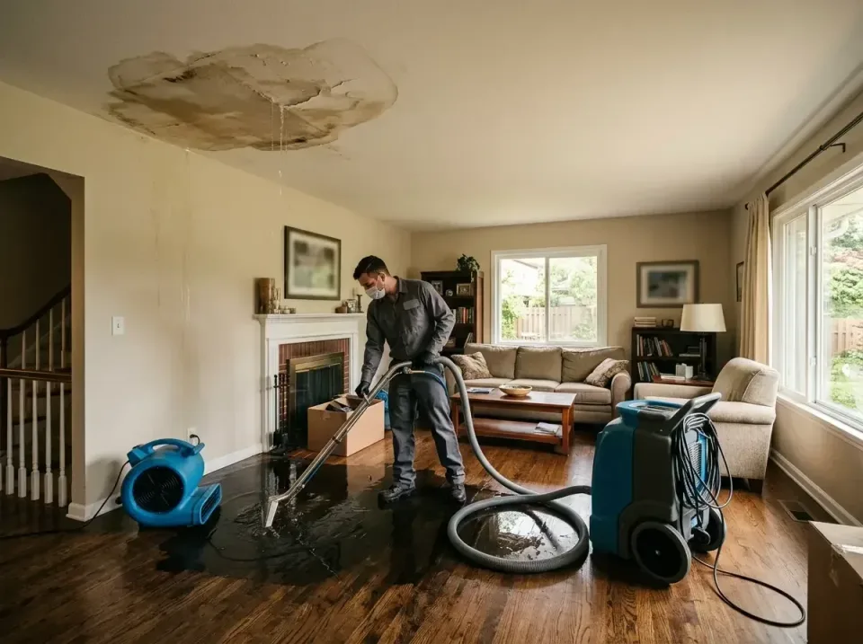attic-pipe-burst-ceiling-drip-008 — frequently asked questions, Water Damage Restoration & Carpet Care in Carolina Beach, NC